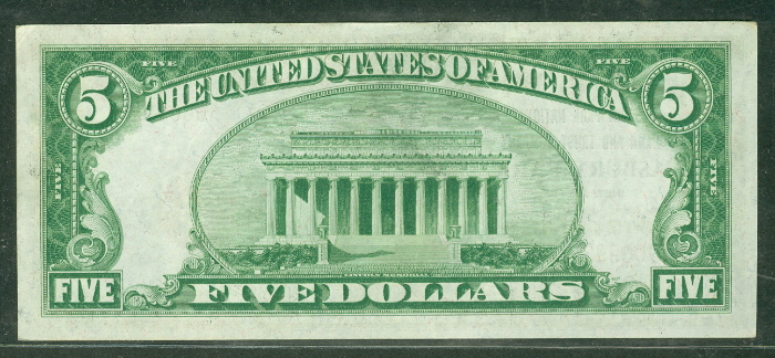 00 National Bank Note ASBURY PARK NB New Jersey, 1929, Fr. #1800 2 