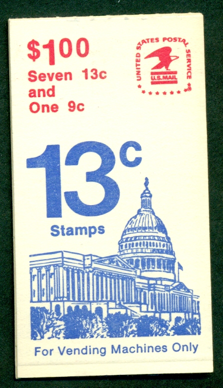 US #BK131 perf 11 x 10½ BOOKLET  