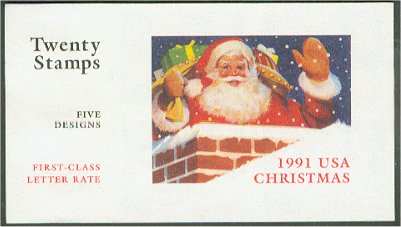 US #BK194 BOOKLET CHRISTMAS  